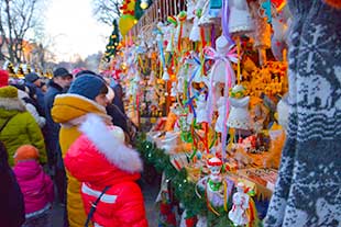 Новий рік у Львові, ярмарок